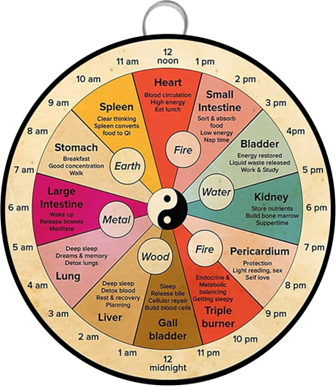 jet lag chart